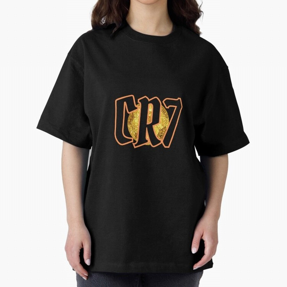 CR7 Oversized T-Shirt Represent FIFA World Cup 2026 USA Canada Mexico Driven by Mbappe and Neymar, Spain Energy, Game Day Rituals, Football Legends, Country Pride and the Road to the Final; Ideal for Fans Who Follow Messi, Cristiano Ronaldo, CR7,