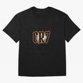 CR7 BLACK Oversized T-Shirt Cheer for the FIFA World Cup 2026 Group Stage Journey through Haaland and Mbappe Highlights, England Pride, Global Supporter Spirit, Legendary Goals, National Colors and Tournament Celebration; Perfect for Fans,