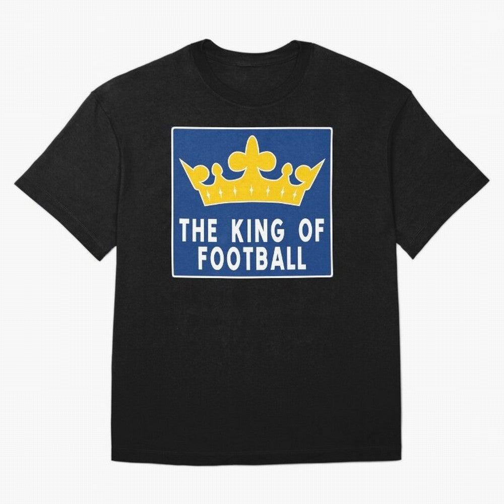 The King of Football Oversized T-Shirt Honor the Football Icons of the FIFA World Cup 2026 USA Canada Mexico Journey through CR7 Highlights, Portugal, Spain and Germany Pride, Football Festival Excitement, Trophy Ambitions, Country Rivalries and