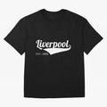 Liverpool Oversized T-Shirt Celebrate Supporters United by Global Football Passion for FIFA World Cup 2026 USA Canada Mexico, Filled with Cristiano Ronaldo, Haaland and CR7, England, France and Netherlands, Vintage Soccer Flavor, Modern Football
