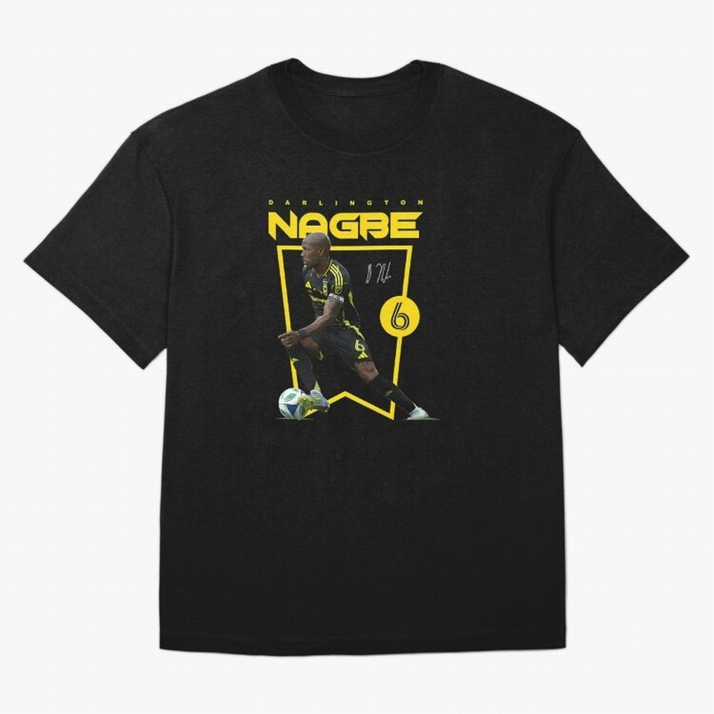 Darlington Nagbe Columbus Oversized T-Shirt Bring Bold Fan Energy to FIFA World Cup 2026 USA Canada Mexico for Fans of CR7 and Spain, Bringing Football History, Final Match Energy, Crowd Noise and Once in a Lifetime Moments; Ideal for Fans Who