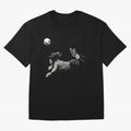 Rene Higuitas Scorpion Kick35 Oversized T-Shirt Turn Up for FIFA World Cup 2026 USA Canada Mexico for Fans of Haaland and Mbappe and Spain, Bringing Supporter Pride, Iconic Celebrations, Legendary Names and Global Match Day Energy; Perfect for