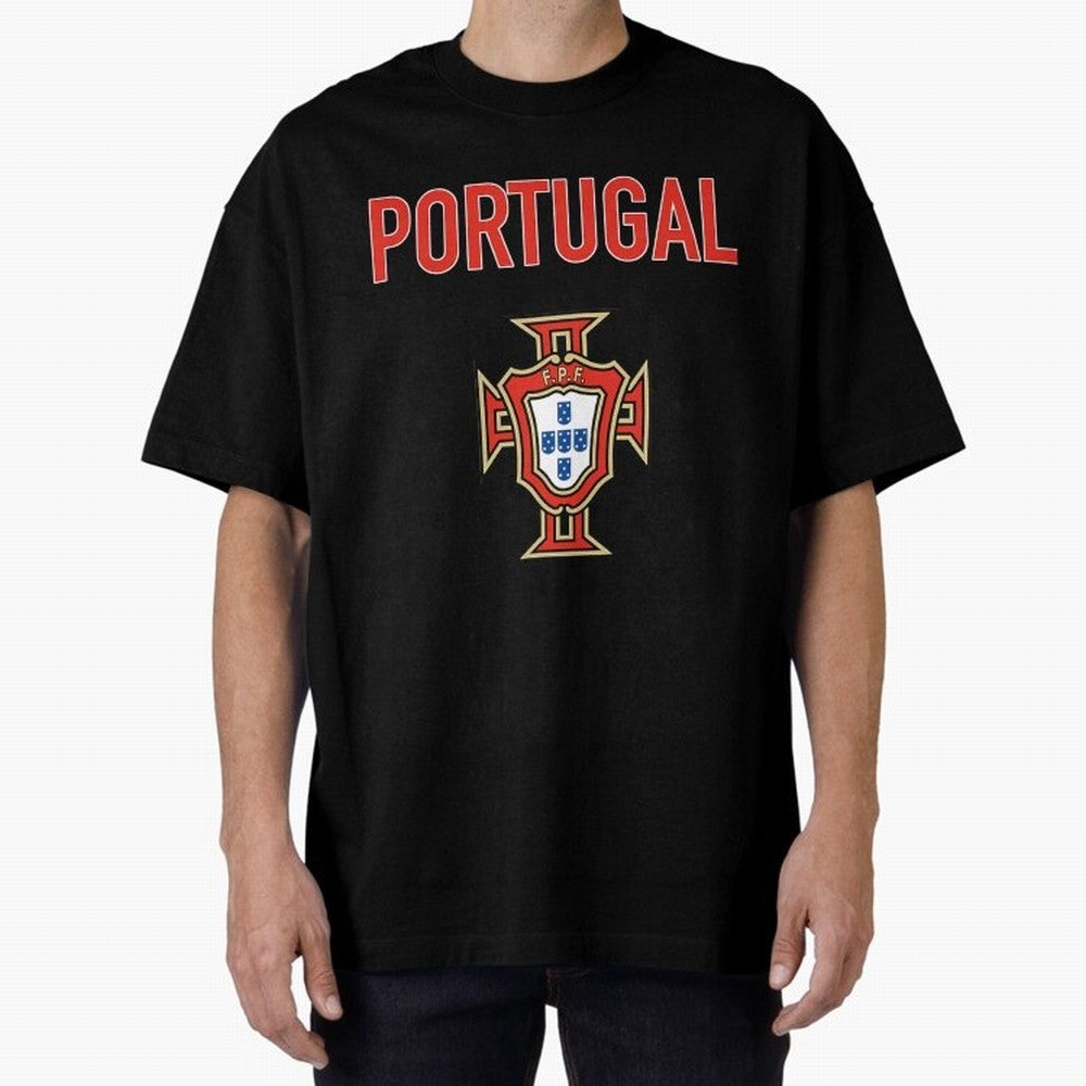 Portugal Oversized T-Shirt Feel FIFA World Cup 2026 Group Stage for Fans of Cristiano Ronaldo, Haaland and CR7 and Argentina and Brazil, Bringing Stadium Chants, National Pride, Trophy Dreams and Unforgettable Football Memories; Perfect for People