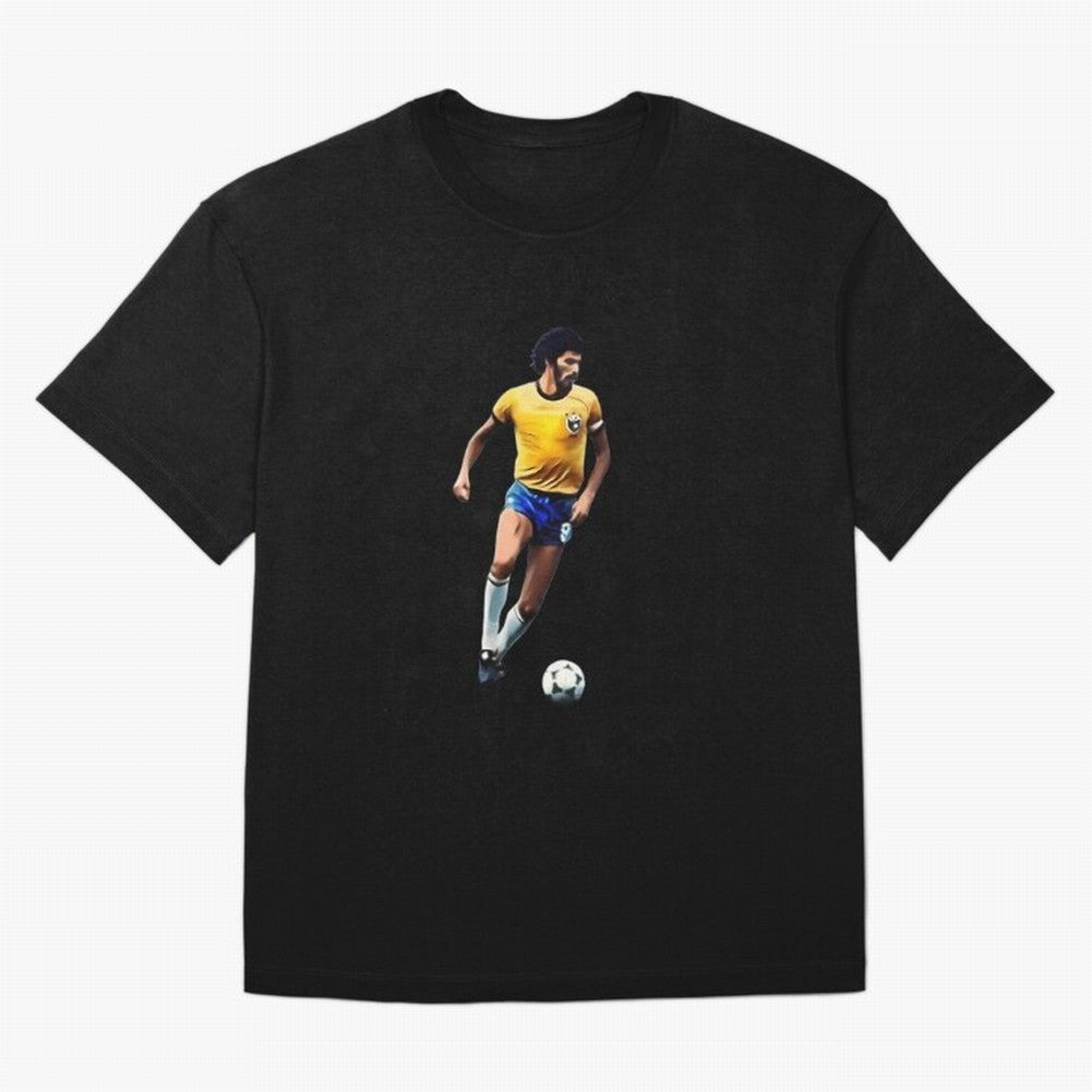 Legends Of The Beautiful Game Cartoon Collection Legends Socrates Cartoon Artwork9 Oversized T-Shirt Carry the Dream of Match Day Hype around FIFA World Cup 2026 Group Stage, Haaland, Brazil, Champion Mindset, Group Stage Buzz, Knockout Tension and