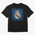 Real Madrid FC - Painting Oversized T-Shirt Honor the Football Icons of FIFA World Cup 2026 for Fans of Cristiano Ronaldo and England and Germany, Bringing Fan Favorite Moments, National Team Passion, Big Match Drama and Soccer History; Ideal for