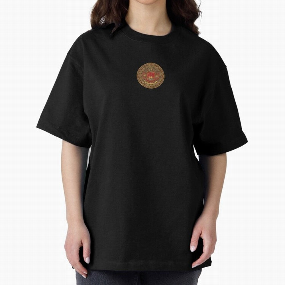 The Crimson Dominion Oversized T-Shirt Enjoy the Biggest Football Party of FIFA World Cup 2026 Group Stage Made for Haaland, Netherlands Energy, Stadium Memories, Football Loyalty, International Chants and Championship Tradition; Created for Match