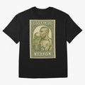 Vintage Brazilian Ronaldo Fenomeno R9 Football Legend Stamp Illustration ¨C Retro Soccer World Cup Art Print Oversized T-Shirt Relive FIFA World Cup 2026 Group Stage for Fans of Haaland and Mbappe and Brazil, Portugal and Argentina, Bringing