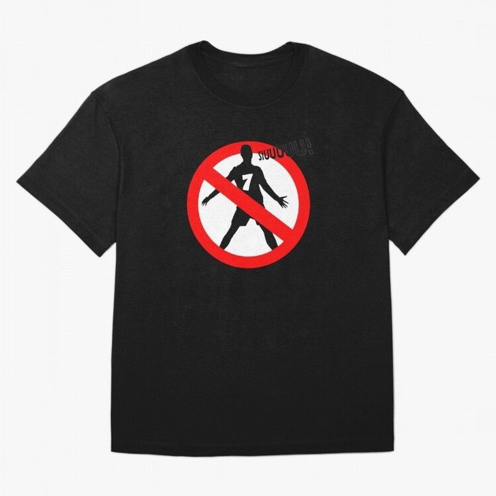 No Siiuuu Number 7 Soccer Meme Oversized T-Shirt Show Support during Global Football Passion for FIFA World Cup 2026, Driven by Cristiano Ronaldo, Argentina and Brazil, Championship Spirit, Famous Goals, Roaring Crowds and International Football