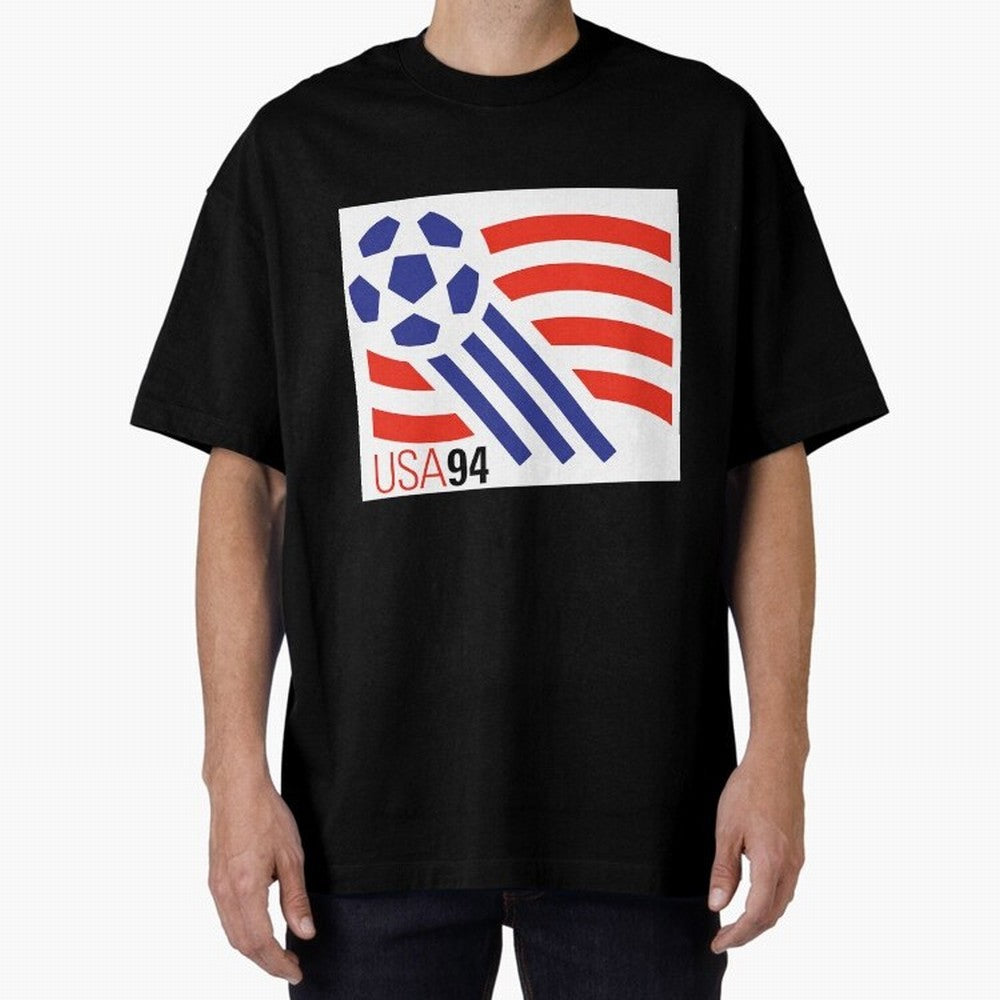 USA WC 94 Classic Oversized T-Shirt Celebrate Unforgettable Nights in Match Day Hype around FIFA World Cup 2026 Group Stage, Cristiano Ronaldo, Haaland and CR7, England, France and Netherlands, Classic Soccer Heritage, Championship Pressure, Fan