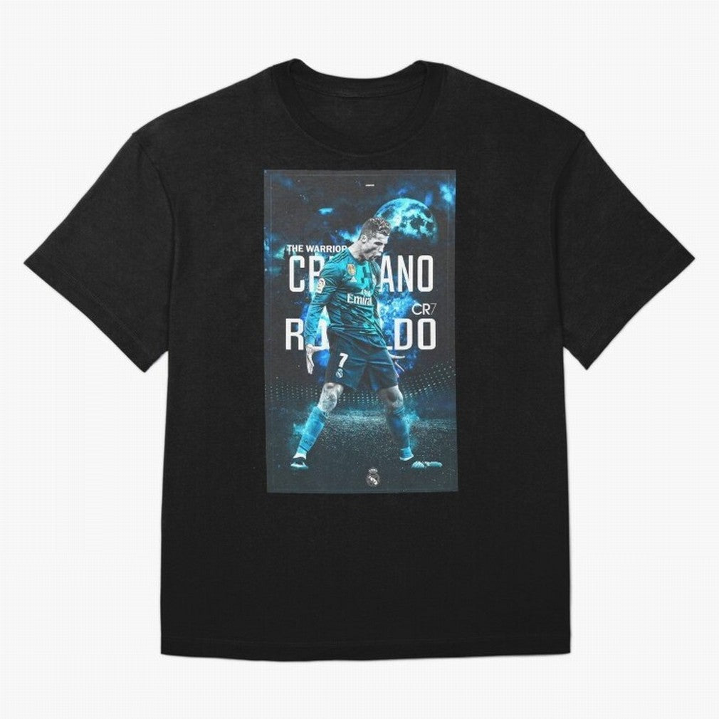 Ronaldo Oversized T-Shirt Capture Stadium Memories from Global Football Passion for FIFA World Cup 2026 USA Canada Mexico, Centered on Mbappe, Brazil, Portugal and Argentina, Global Supporter Spirit, Legendary Goals, National Colors and Tournament
