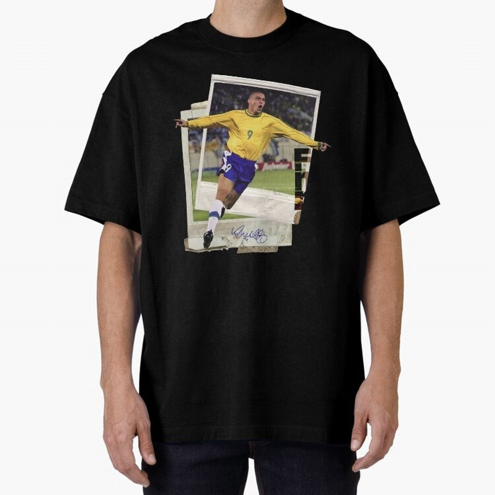 Ronaldo the phenomenon Oversized T-Shirt Cheer for Global Football Passion for FIFA World Cup 2026 USA Canada Mexico, Built around Cristiano Ronaldo, Haaland and CR7, Argentina, Goal Celebration Energy, Supporter Heritage, Football Icons and