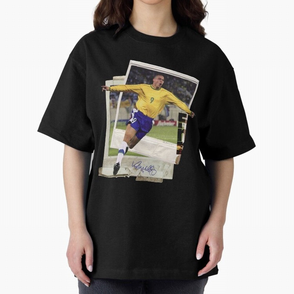 Ronaldo the phenomenon Oversized T-Shirt Cheer for Global Football Passion for FIFA World Cup 2026 USA Canada Mexico, Built around Cristiano Ronaldo, Haaland and CR7, Argentina, Goal Celebration Energy, Supporter Heritage, Football Icons and