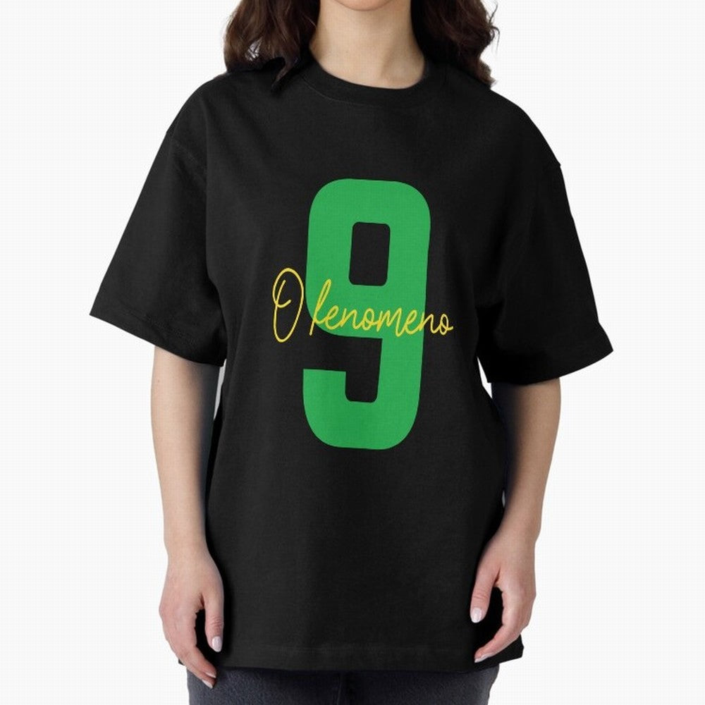 Ronaldo ¡°O Fen?meno¡± 9 Football tshirt Oversized T-Shirt Celebrate Rivalries and Pride in FIFA World Cup 2026 Group Stage Spirit, Connected to England, France and Netherlands, Neymar, Football Passion, Legendary Performances, Festival Vibes and
