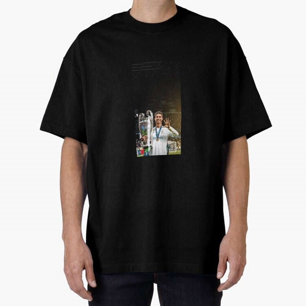 Ronaldo Oversized T-Shirt Feel FIFA World Cup 2026 Group Stage for Fans of CR7 and Brazil, Bringing Sports Nostalgia, International Competition, Famous Players and Unforgettable Victories; Made for Collectors Who Enjoy Iconic Players, Country