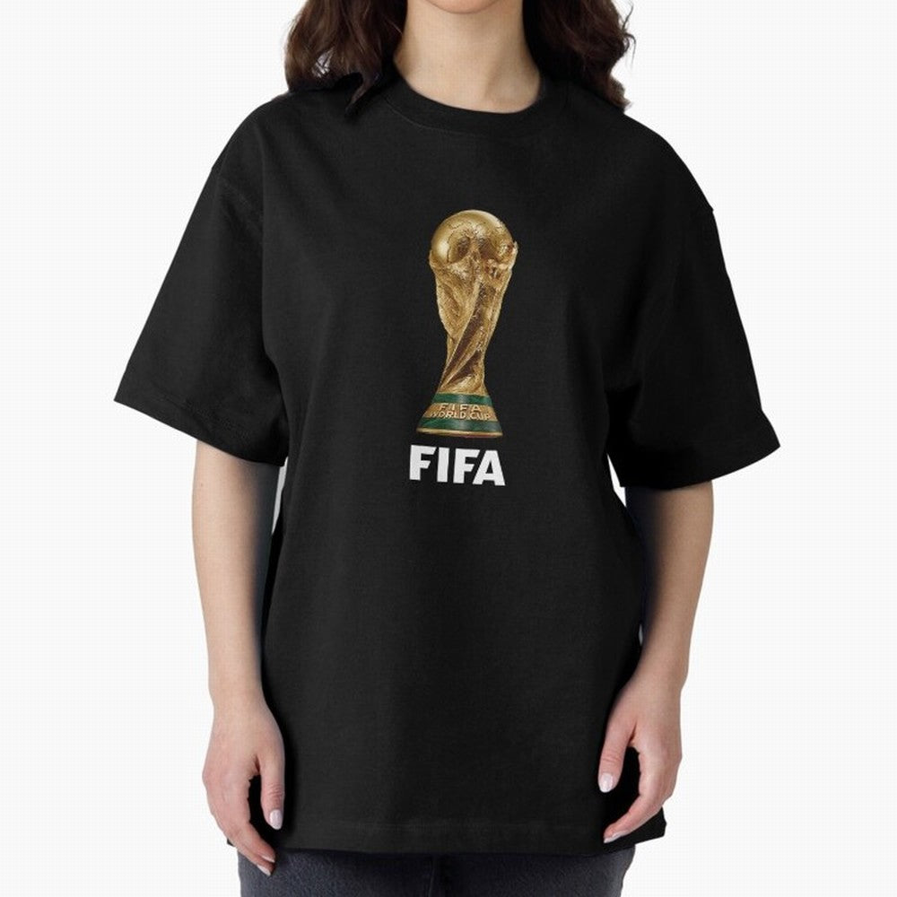 The Biggest Tournament in the World Oversized T-Shirt Live the Energy of FIFA World Cup 2026 for Fans of Messi, CR7 and Mbappe and Portugal, Spain and Germany, Bringing Soccer Culture, Superstar Moments, National Team Dreams and Competitive Fire;