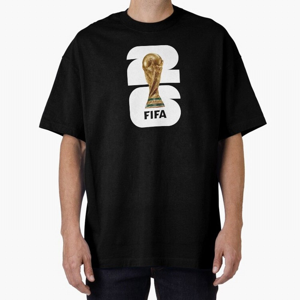 The Biggest Tournament in the World Oversized T-Shirt Follow the Final Road of FIFA World Cup 2026 USA Canada Mexico Spirit, Driven by Spain, Messi, Worldwide Fan Energy, Dramatic Goals, Stadium Lights and Championship Celebrations; Made for Die
