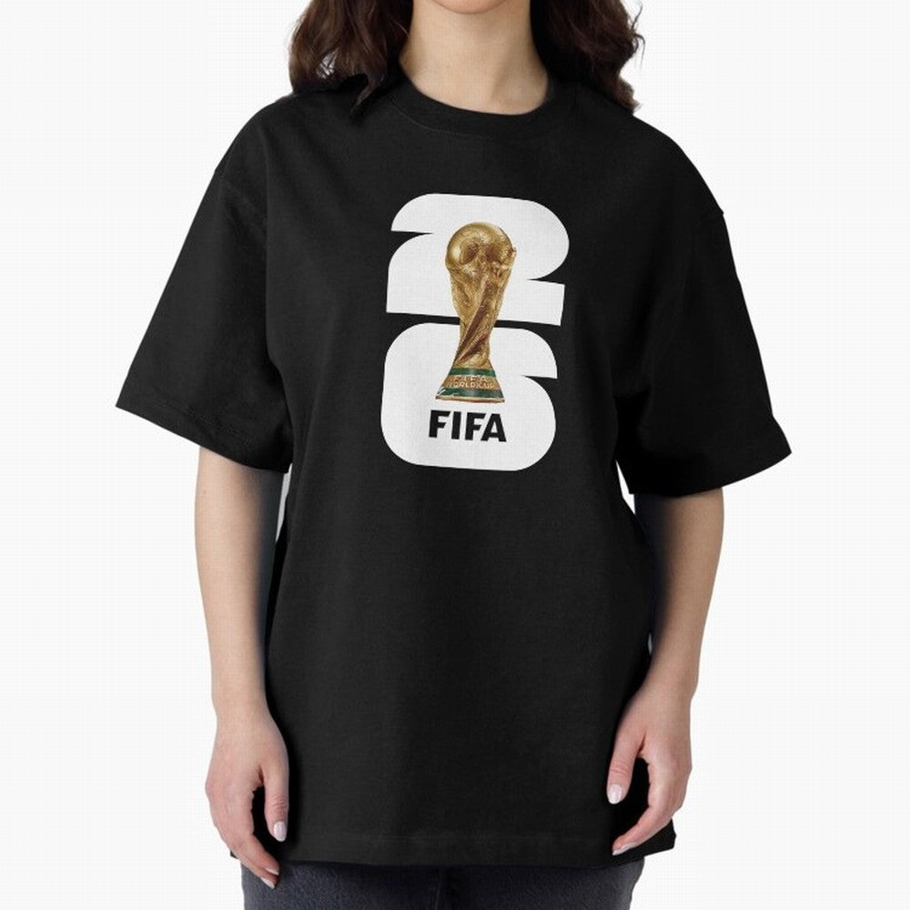 The Biggest Tournament in the World Oversized T-Shirt Follow the Final Road of FIFA World Cup 2026 USA Canada Mexico Spirit, Driven by Spain, Messi, Worldwide Fan Energy, Dramatic Goals, Stadium Lights and Championship Celebrations; Made for Die