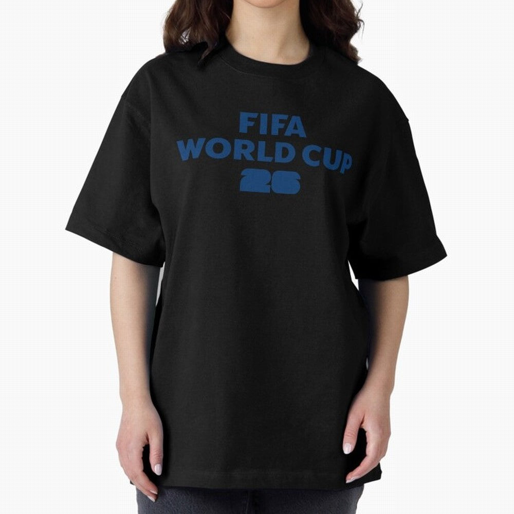The Biggest Tournament in the World Oversized T-Shirt Bring Bold Fan Energy to FIFA World Cup 2026 USA Canada Mexico for Fans of Cristiano Ronaldo and Spain, Bringing Retro Football Energy, Iconic Rivalries, Trophy Chase Drama and Stadium