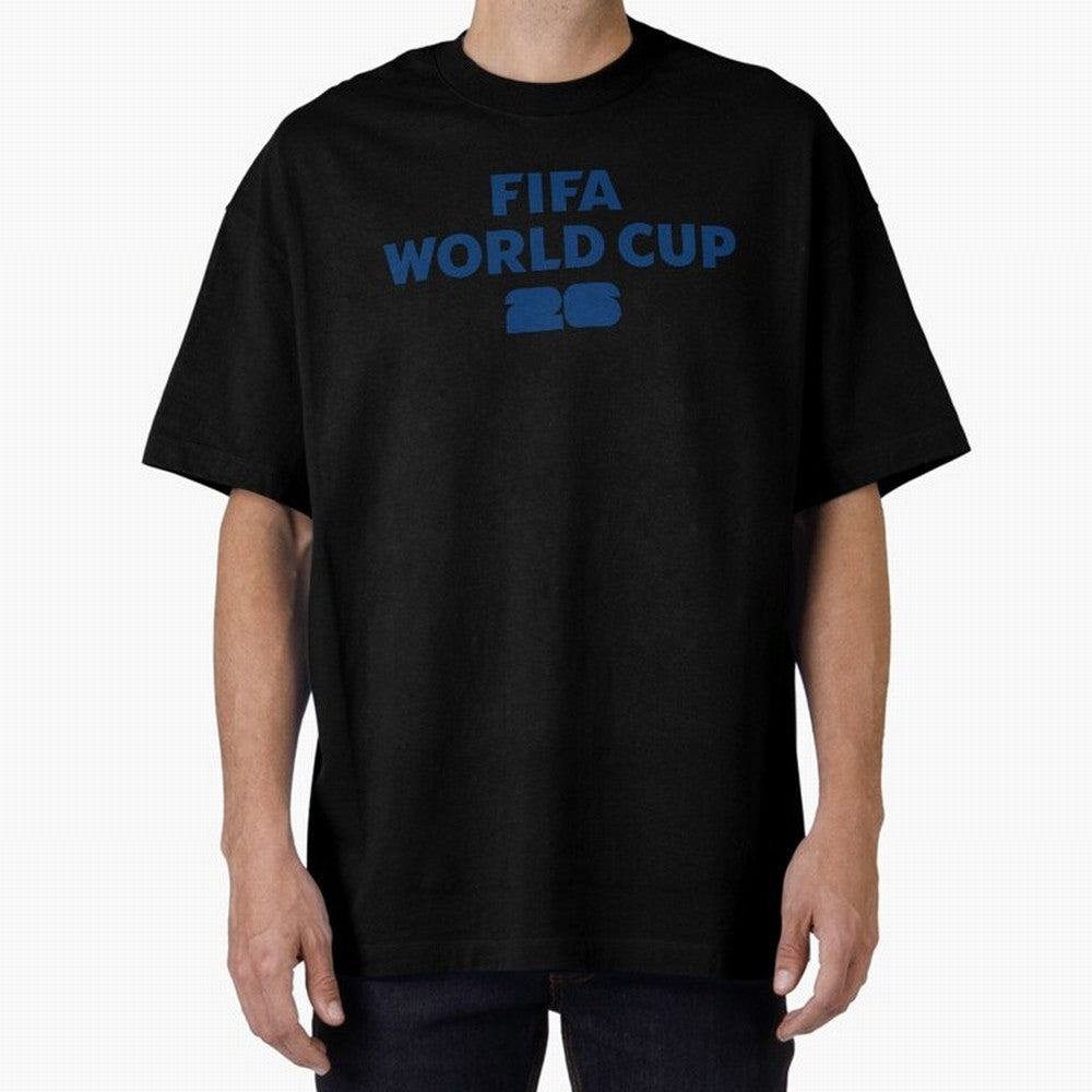 The Biggest Tournament in the World Oversized T-Shirt Bring Bold Fan Energy to FIFA World Cup 2026 USA Canada Mexico for Fans of Cristiano Ronaldo and Spain, Bringing Retro Football Energy, Iconic Rivalries, Trophy Chase Drama and Stadium