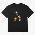 5 Oversized T-Shirt Make Memories around FIFA World Cup 2026 Spirit, Capturing Brazil, Neymar, Haaland and Cristiano Ronaldo, Global Supporter Spirit, Legendary Goals, National Colors and Tournament Celebration; Great for Supporters Who Love
