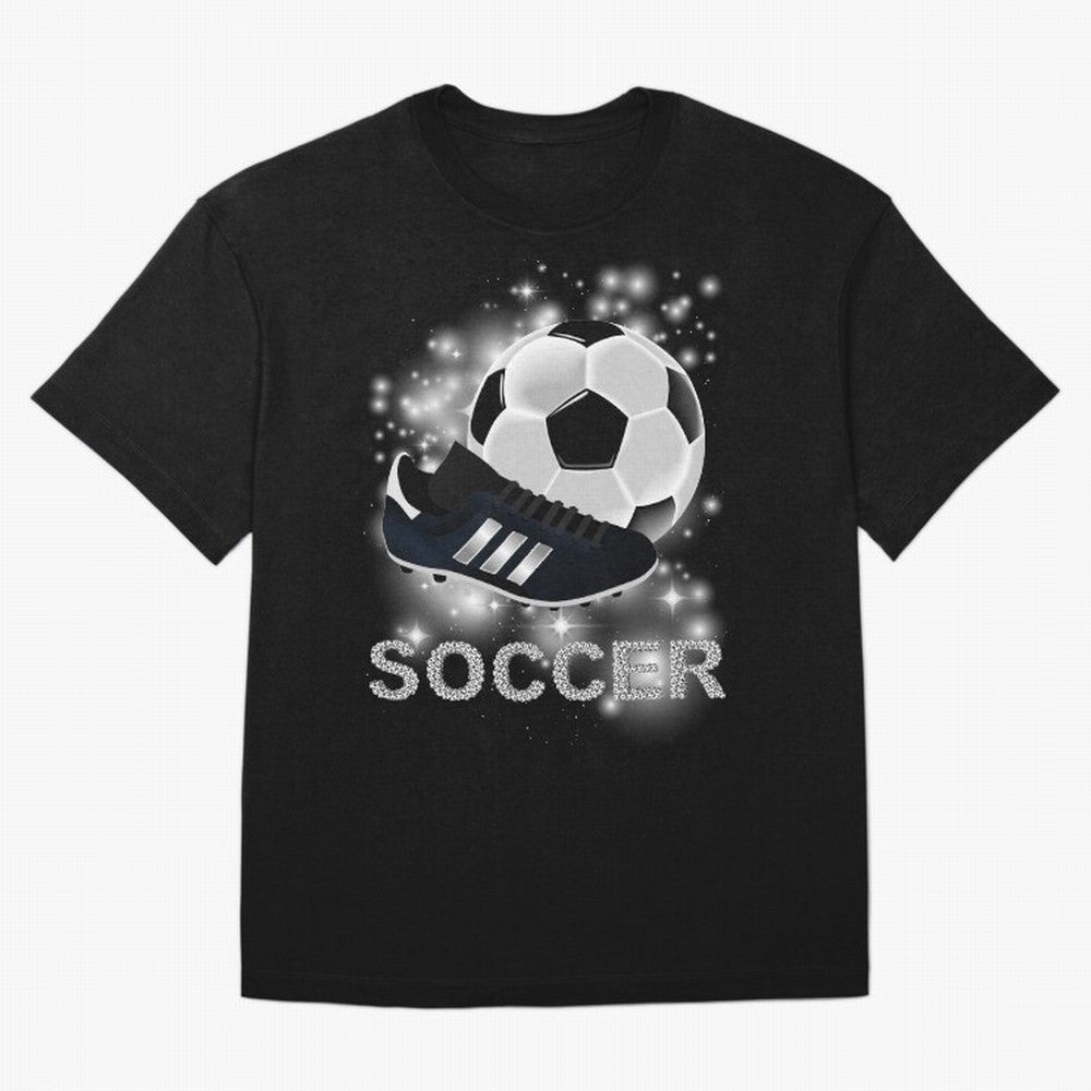 Soccer lover, passion for the ball Oversized T-Shirt Capture Global Football Passion for FIFA World Cup 2026, Centered on Mbappe and Neymar, France and Portugal, Stadium Memories, Football Loyalty, International Chants and Championship Tradition;