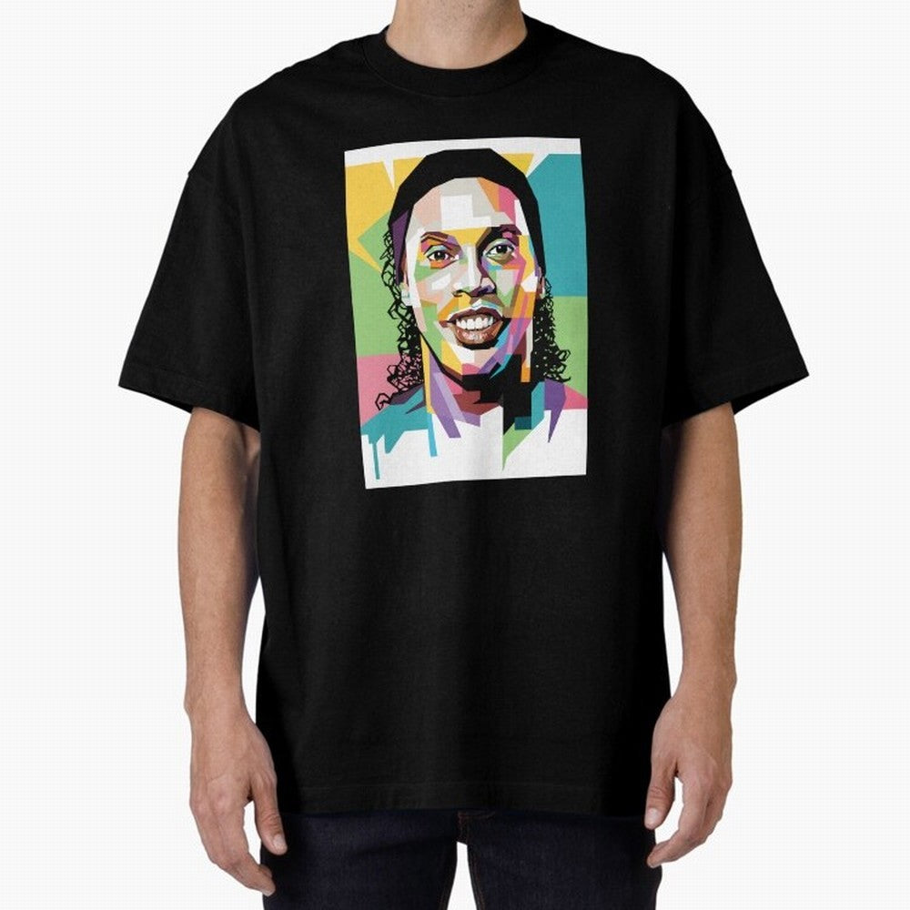 Ronaldo ¨C Legendary Football Star & GOAT Artwork Oversized T-Shirt Support the Legends of FIFA World Cup 2026 with Cristiano Ronaldo, England Energy, Classic Soccer Heritage, Championship Pressure, Fan Loyalty and International Pride; Perfect for