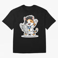 Kitten - Ucl Tittle | Ronaldo Oversized T-Shirt Celebrate Rivalries and Pride in FIFA World Cup 2026 Group Stage Connected to Haaland, Brazil, Portugal and Argentina Energy, Supporter Pride, Iconic Celebrations, Legendary Names and Global Match Day