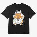 Kitten - Funny Siuuu Celebration Cat Meme | Ronaldo Oversized T-Shirt Bring Retro Soccer Energy to Match Day Hype around FIFA World Cup 2026 USA Canada Mexico, Haaland and Mbappe, England, Global Supporter Spirit, Legendary Goals, National Colors