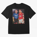 Clash of Class. Francesco Totti and Ronaldo Nazario sometime in the 90s. Oversized T-Shirt Showcase FIFA World Cup 2026 Group Stage Spirit, with Argentina, CR7 and Messi, Stadium Chants, National Pride, Trophy Dreams and Unforgettable Football