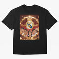 Estrellas del Real Madrid Oversized T-Shirt Capture Stadium Memories from the FIFA World Cup 2026 Journey through Messi and Cristiano Ronaldo Highlights, Portugal, Spain and Germany Pride, Soccer Culture, Superstar Moments, National Team Dreams and