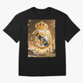 Madridistas Oversized T-Shirt Embrace Match Day Hype around FIFA World Cup 2026 Group Stage, Messi, Neymar and Mbappe, Spain, Classic Soccer Heritage, Championship Pressure, Fan Loyalty and International Pride; Ideal for Football Dads, Football