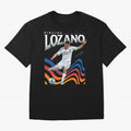 Hirving Lozano San Diego FC Oversized T-Shirt Discover the FIFA World Cup 2026 Journey through Messi, Neymar and Mbappe Highlights, Portugal, Spain and Germany Pride, Football Passion, Legendary Performances, Festival Vibes and Supporter Community;