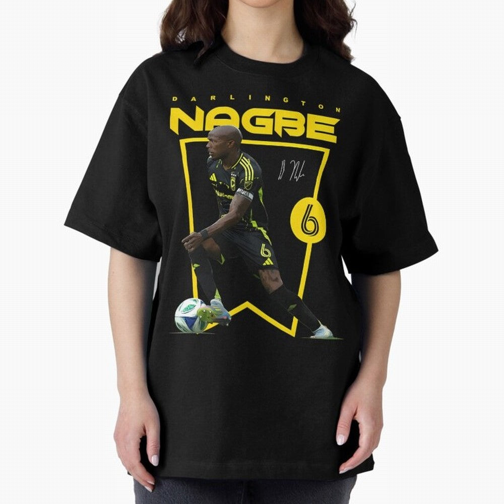 Darlington Nagbe Columbus Crew Oversized T-Shirt Discover FIFA World Cup 2026 Group Stage for Fans of Cristiano Ronaldo and Portugal, Bringing Worldwide Fan Energy, Dramatic Goals, Stadium Lights and Championship Celebrations; Made for Collectors