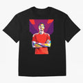 Ekitike in WPAP Style Oversized T-Shirt Bring Champion Energy into FIFA World Cup 2026 Group Stage Spirit, Celebrating England, CR7 and Messi, Match Day Excitement, Supporter Culture, Golden Goals and Global Football Passion; Perfect for Fans,