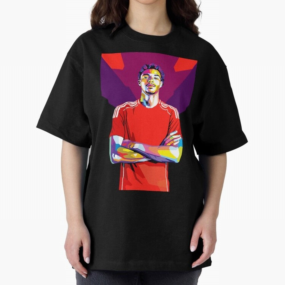 Ekitike in WPAP Style Oversized T-Shirt Bring Champion Energy into FIFA World Cup 2026 Group Stage Spirit, Celebrating England, CR7 and Messi, Match Day Excitement, Supporter Culture, Golden Goals and Global Football Passion; Perfect for Fans,