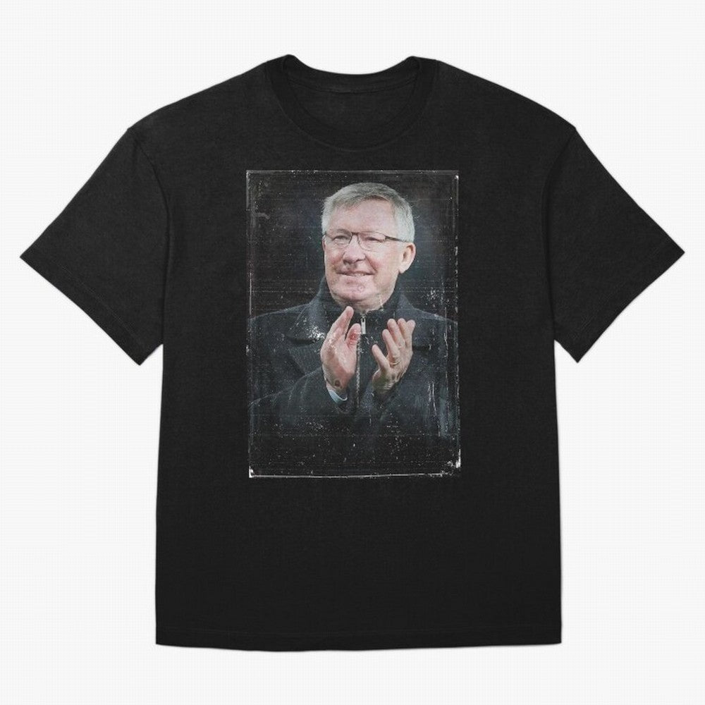 Sir Alex Ferguson Oversized T-Shirt Celebrate Football Heritage in the FIFA World Cup 2026 Group Stage Journey through Haaland and Mbappe Highlights, Portugal, Spain and Germany Pride, Stadium Memories, Football Loyalty, International Chants and