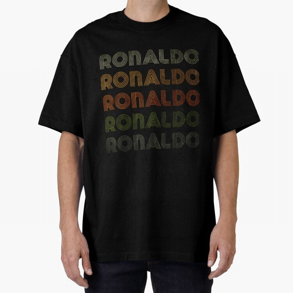 Love Heart Ronaldo Tee GrungeVintage Style Black Ronaldo Oversized T-Shirt Celebrate Soccer Greatness during FIFA World Cup 2026 Group Stage Featuring Messi and Cristiano Ronaldo, Argentina and Brazil Energy, Worldwide Fan Energy, Dramatic Goals,