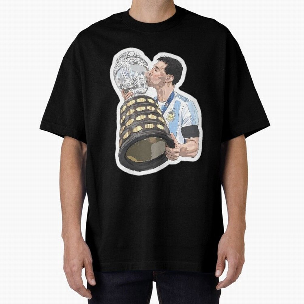 Messi and World Cup Oversized T-Shirt Represent Fans Who Live for FIFA World Cup 2026 Built around CR7, England, France and Netherlands Energy, Global Supporter Spirit, Legendary Goals, National Colors and Tournament Celebration; Great for Watch
