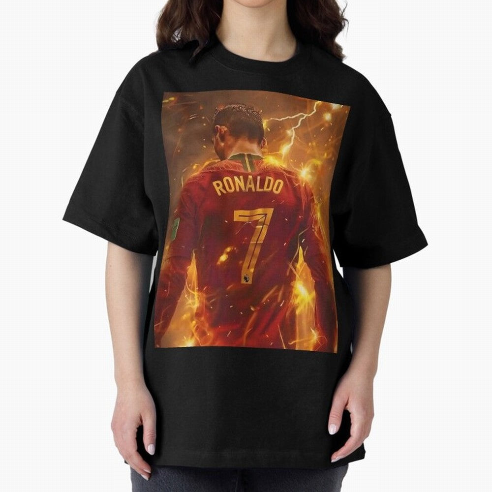 CR7 Christiano Ronaldo Oversized T-Shirt Make Every Match About FIFA World Cup 2026 USA Canada Mexico Made for Mbappe and Neymar, England and Germany Energy, Fan Favorite Moments, National Team Passion, Big Match Drama and Soccer History; Great for