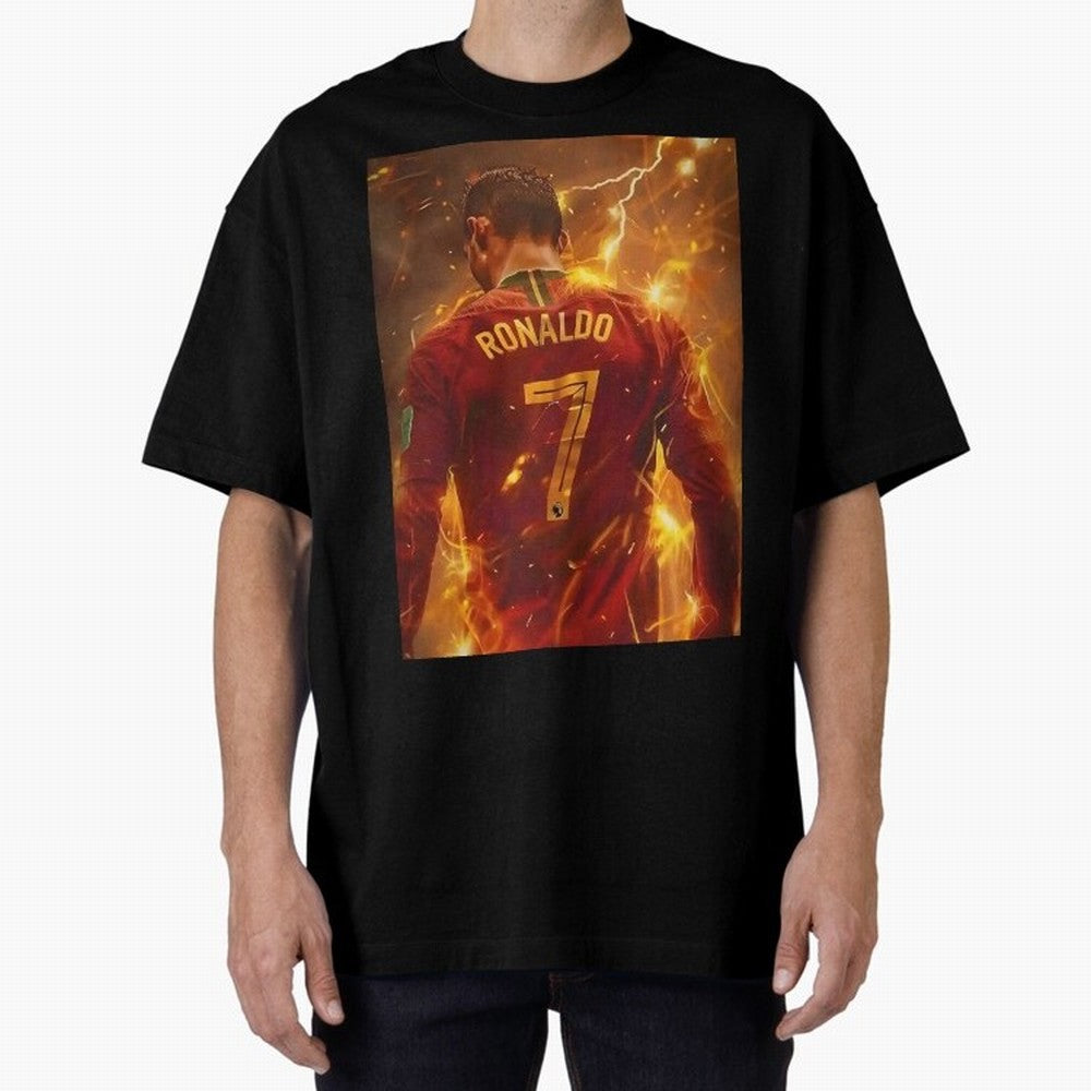 CR7 Christiano Ronaldo Oversized T-Shirt Make Every Match About FIFA World Cup 2026 USA Canada Mexico Made for Mbappe and Neymar, England and Germany Energy, Fan Favorite Moments, National Team Passion, Big Match Drama and Soccer History; Great for