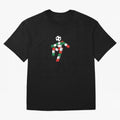 Ciao - World Cup 90' Mascote Logo Oversized T-Shirt Make the Season About Global Football Passion for FIFA World Cup 2026 Group Stage, Driven by Cristiano Ronaldo, Netherlands, Championship Spirit, Famous Goals, Roaring Crowds and International