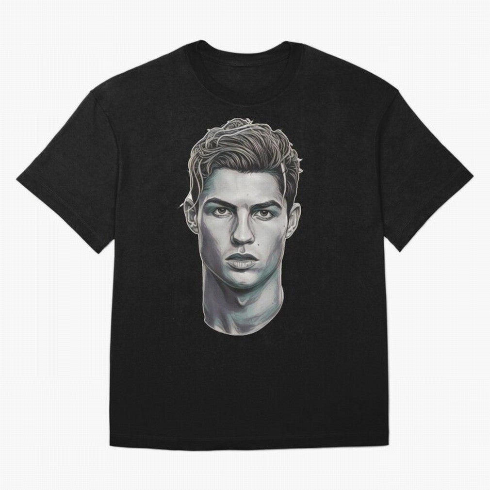 Ronaldo drawing 2008 Oversized T-Shirt Make Your Look Match FIFA World Cup 2026 USA Canada Mexico Celebrating Cristiano Ronaldo, England, France and Netherlands Energy, Champion Mindset, Group Stage Buzz, Knockout Tension and Passionate Fan