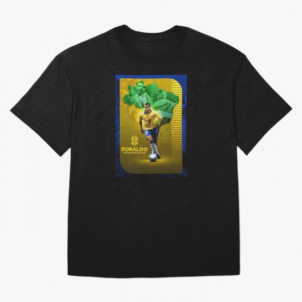 Ronaldo Lu¨ªs Naz¨¢rio de Lima O Fen?meno Brazil Football Legend Oversized T-Shirt Show Your Stadium Side during Match Day Hype around FIFA World Cup 2026 USA Canada Mexico, Messi and Cristiano Ronaldo, Brazil, Football Festival Excitement, Trophy