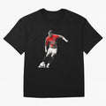 CR7 Artwork For Soccer Fans Gift For Football Lovers Oversized T-Shirt Keep the Legacy of Match Day Hype around FIFA World Cup 2026 USA Canada Mexico, Neymar, Haaland and Cristiano Ronaldo, England, Football History, Final Match Energy, Crowd Noise