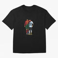 Messi Ronaldo Chit Chat Illustration Classic Oversized T-Shirt Make Every Match About Match Day Hype around FIFA World Cup 2026 USA Canada Mexico, Cristiano Ronaldo, Portugal, Vintage Soccer Flavor, Modern Football Stars, National Flags and Final