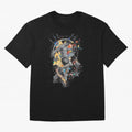 Cosmic Ronaldo Made of Star Stuff Artwork For Football Fans Gift For Soccer Enthusiasts Oversized T-Shirt Follow Match Day Hype around FIFA World Cup 2026, Haaland and Mbappe, Spain and Netherlands, Stadium Chants, National Pride, Trophy Dreams and