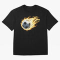 Soccer anime Oversized T-Shirt Share FIFA World Cup 2026 USA Canada Mexico Filled with Haaland and Mbappe, Argentina and Brazil Energy, Football Festival Excitement, Trophy Ambitions, Country Rivalries and Star Player Buzz; Great for Supporters Who
