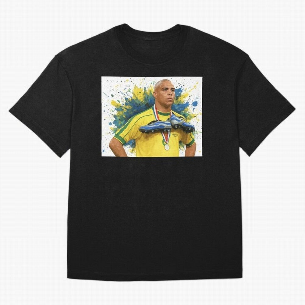 Ronaldo, O Fen?meno Oversized T-Shirt Carry the Dream of FIFA World Cup 2026 Group Stage Connected to Messi, Neymar and Mbappe, England, France and Netherlands Energy, Classic Soccer Heritage, Championship Pressure, Fan Loyalty and International