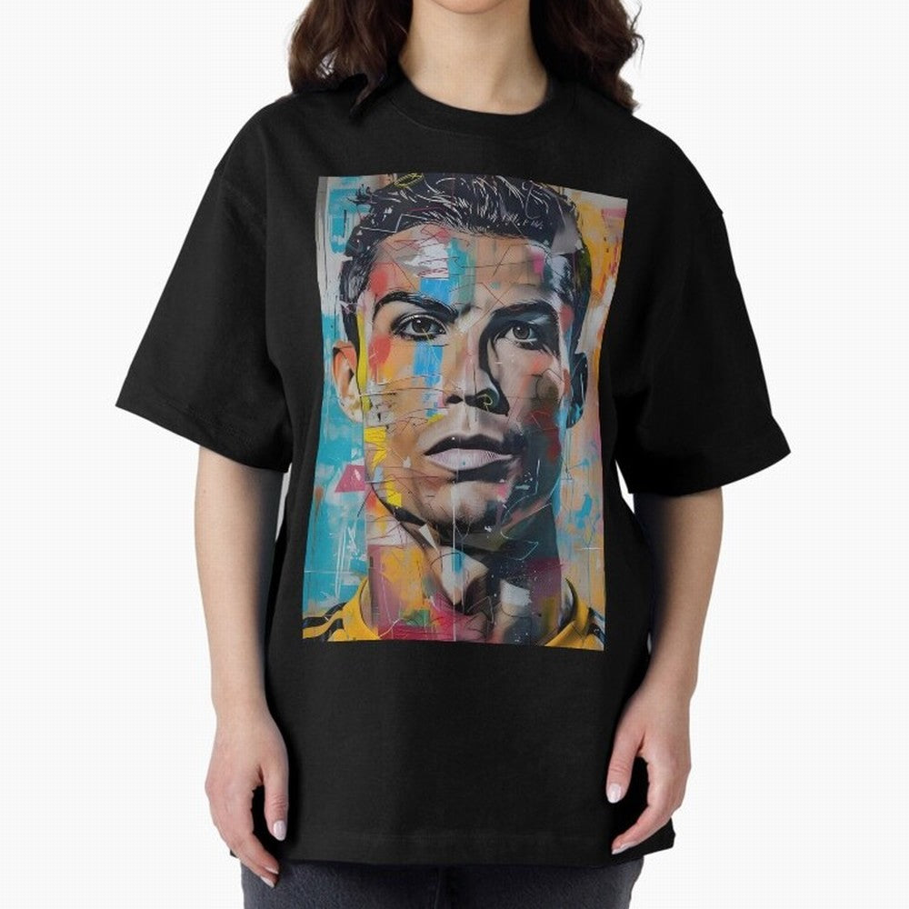 Christiano Ronaldo Oversized T-Shirt Feel International Energy from the FIFA World Cup 2026 Group Stage Journey through Cristiano Ronaldo, Haaland and CR7 Highlights, Brazil, Portugal and Argentina Pride, Game Day Rituals, Football Legends, Country