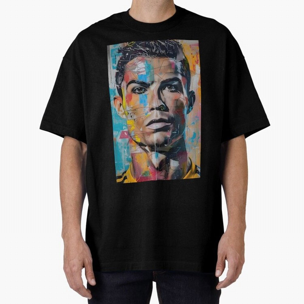 Christiano Ronaldo Oversized T-Shirt Feel International Energy from the FIFA World Cup 2026 Group Stage Journey through Cristiano Ronaldo, Haaland and CR7 Highlights, Brazil, Portugal and Argentina Pride, Game Day Rituals, Football Legends, Country